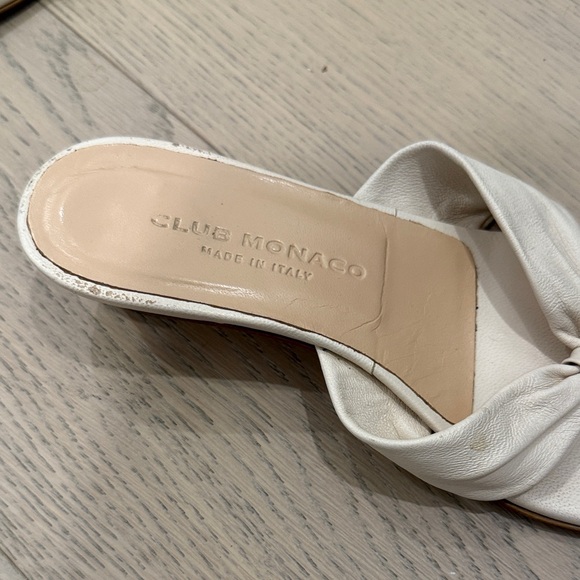 Club Monaco Miara Leather Sandals - Picture 3 of 6